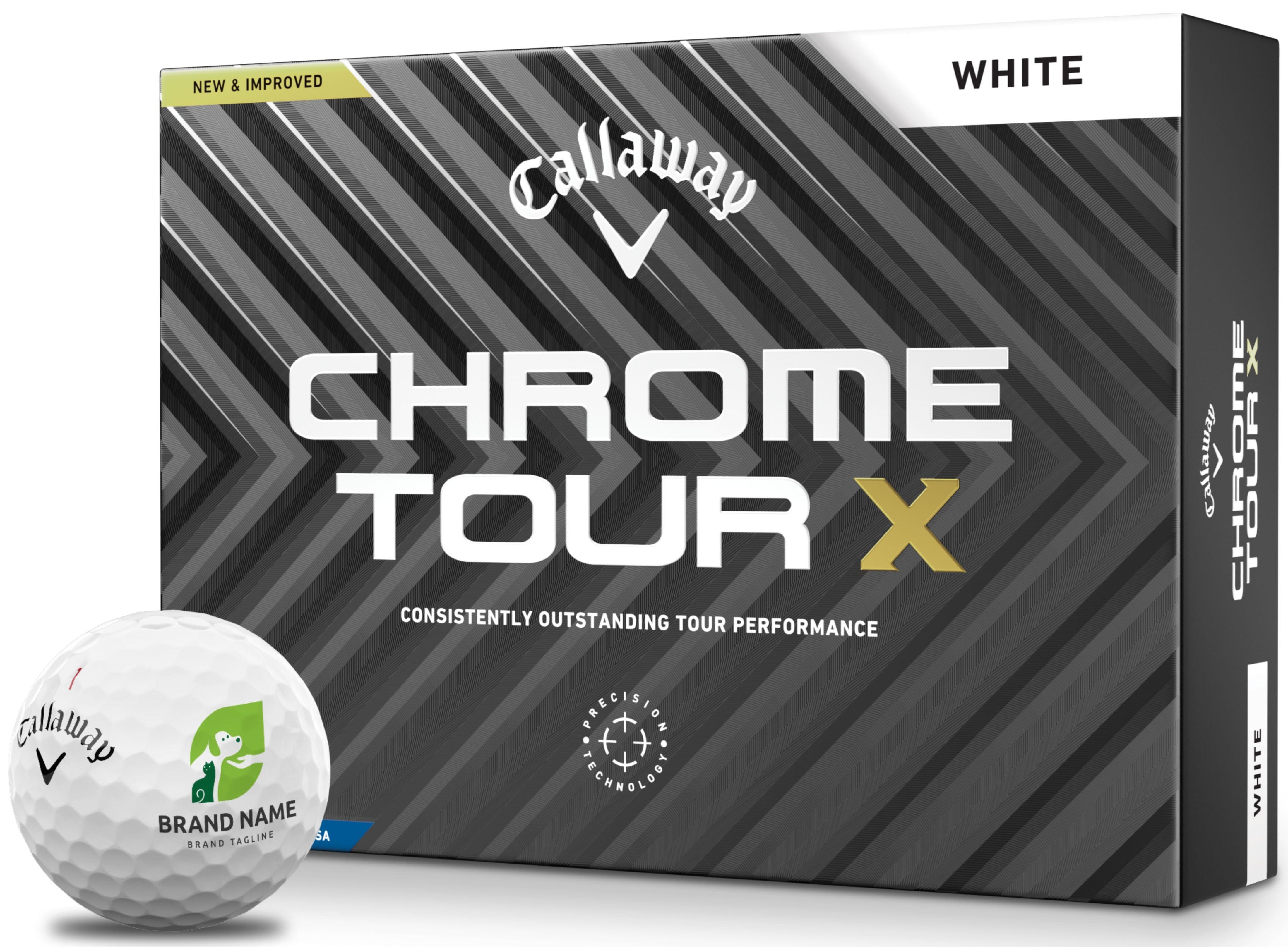 Callaway Chrome Tour X - Custom Text Imprint