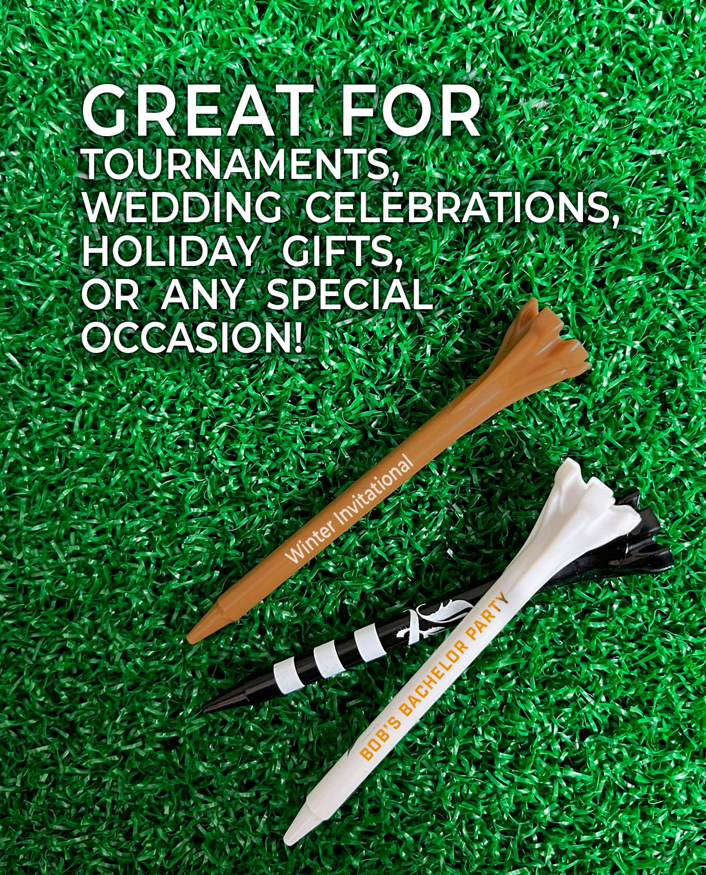2 ¾" Zarma® FLYtee® Personalized Golf Tees