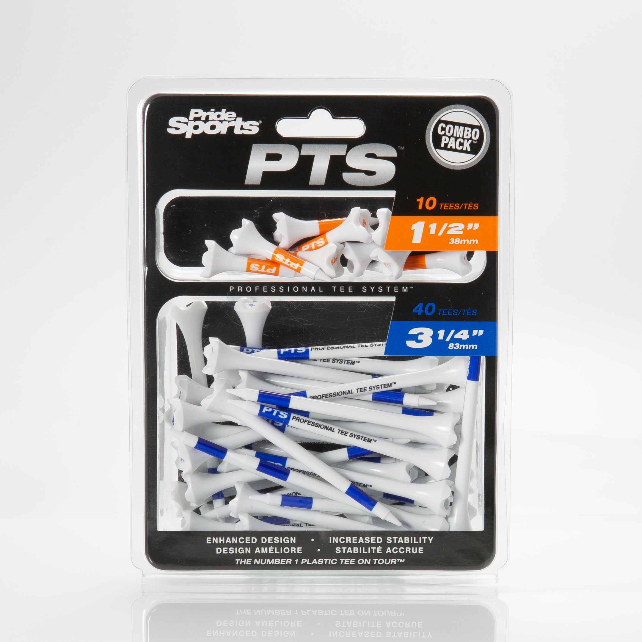Professional Tee System® (PTS) Pride Performance® Combo Packs - Includes 3 1/4" & 1 1/2" Tees!