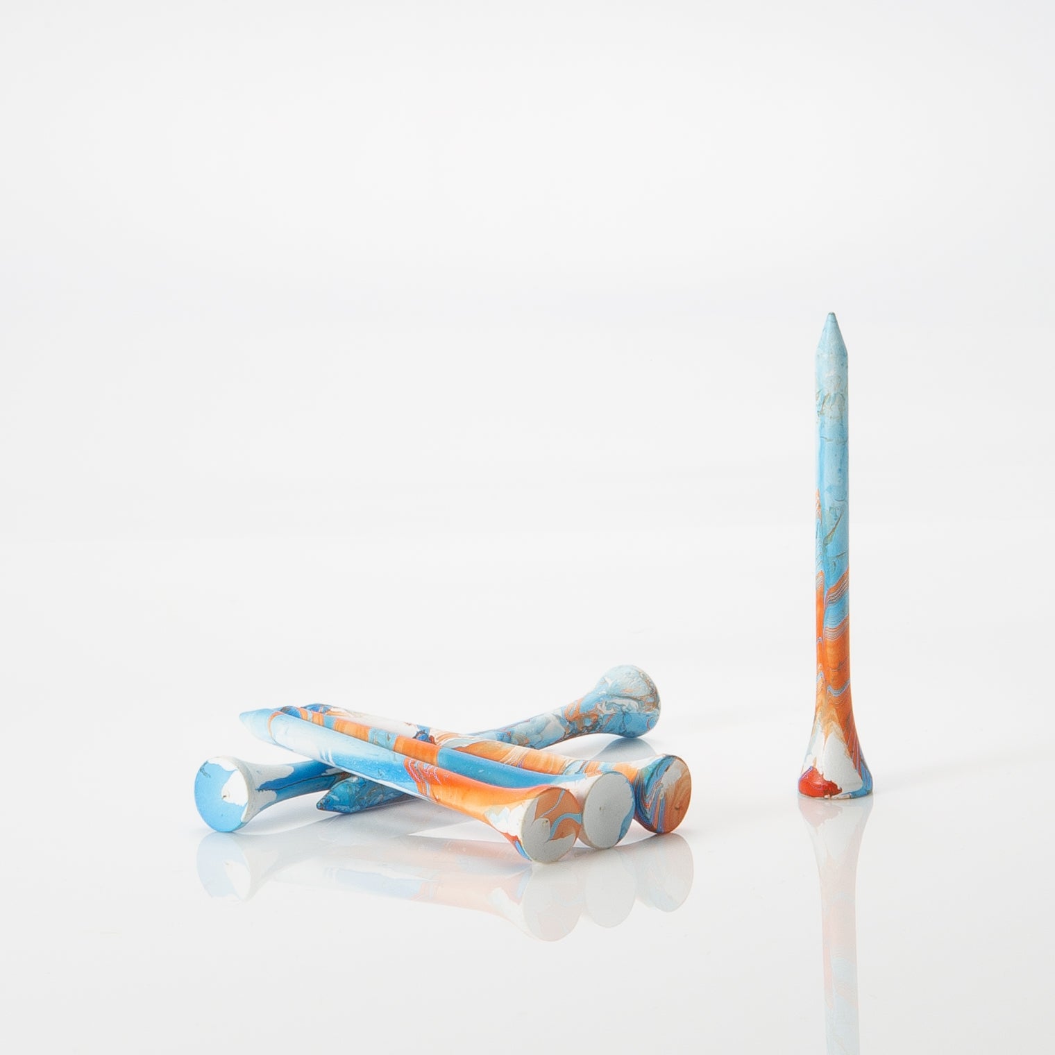 Special Edition Paint Splatter - Blue/Orange