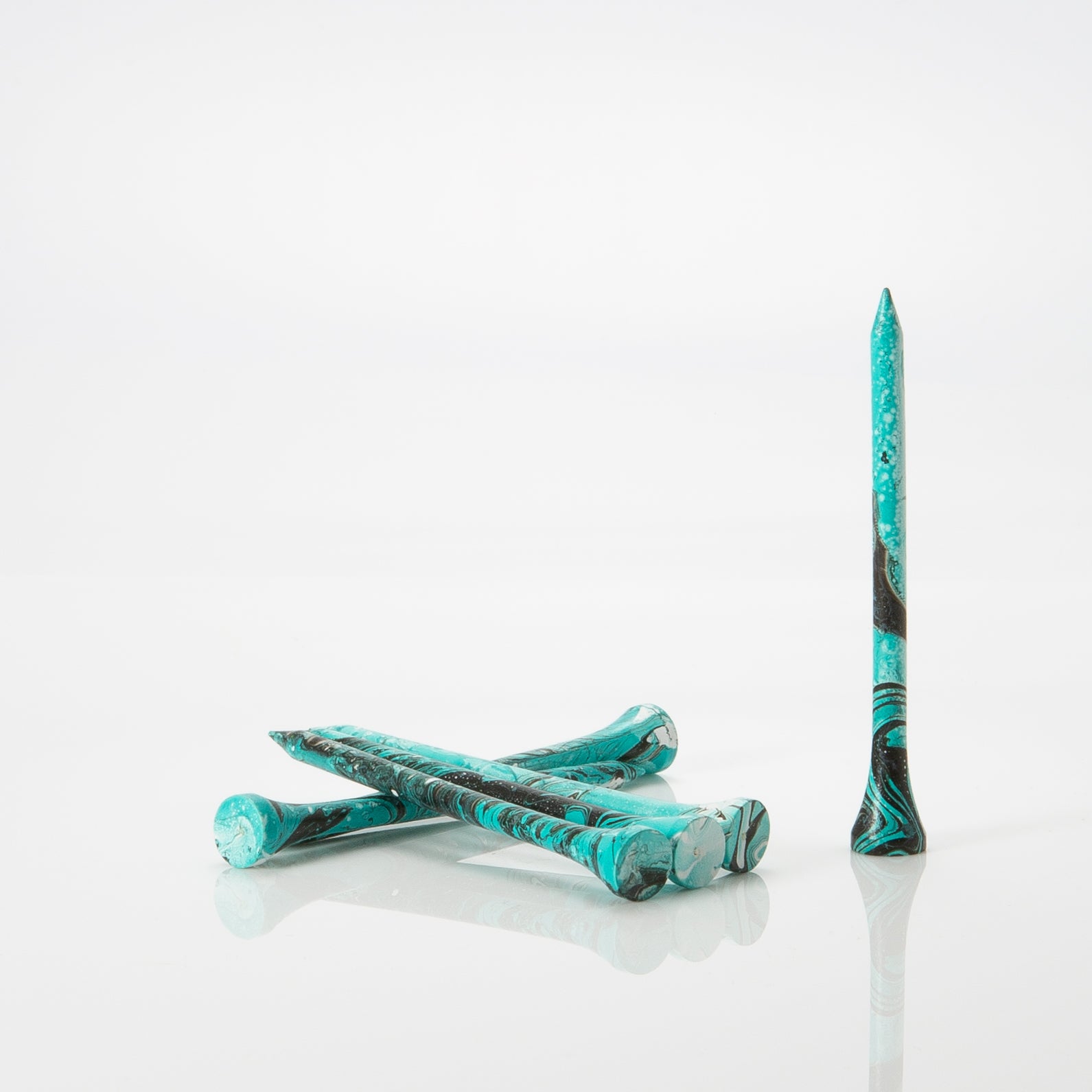 Special Edition Paint Splatter - Turquoise/Black