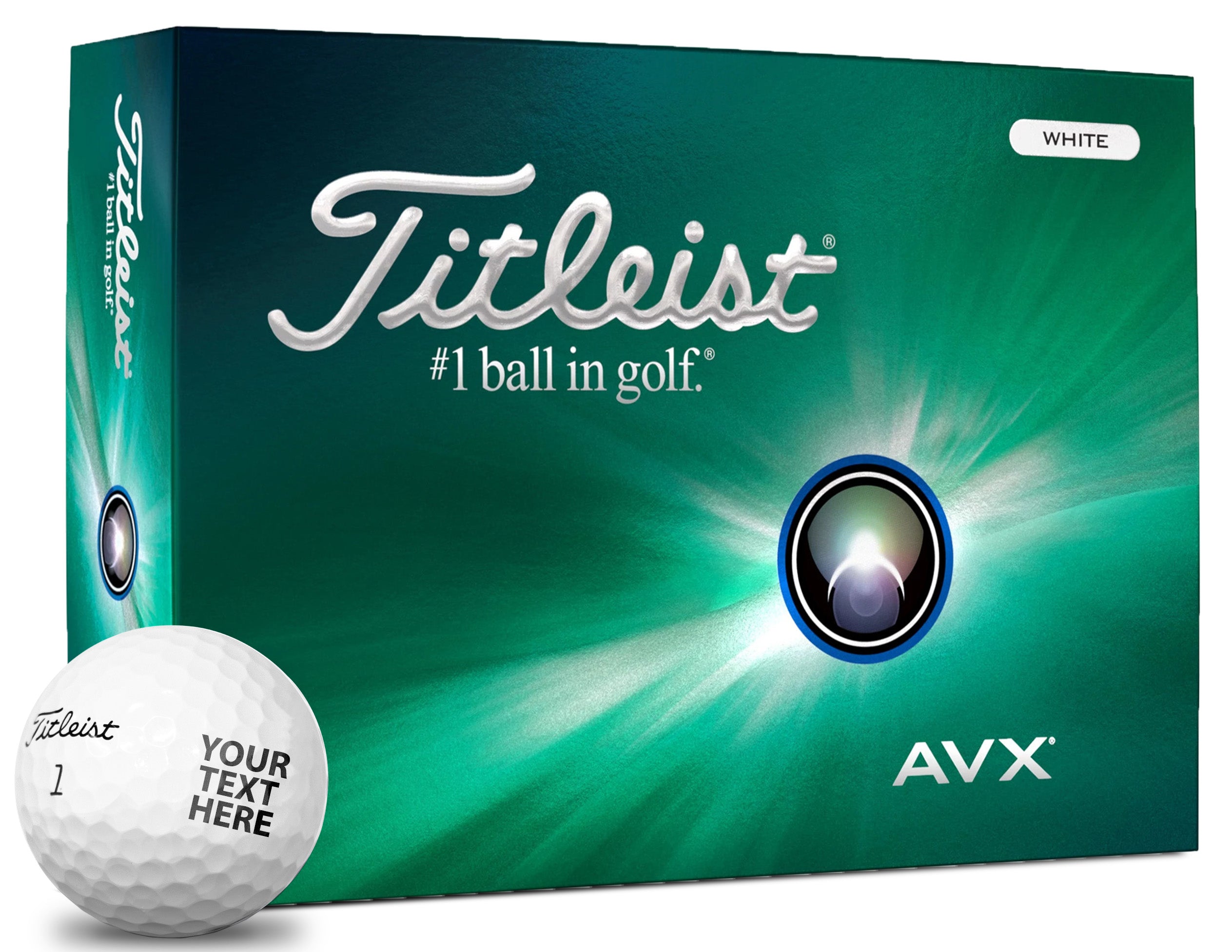 2024 Titleist AVX - Custom Text Imprint
