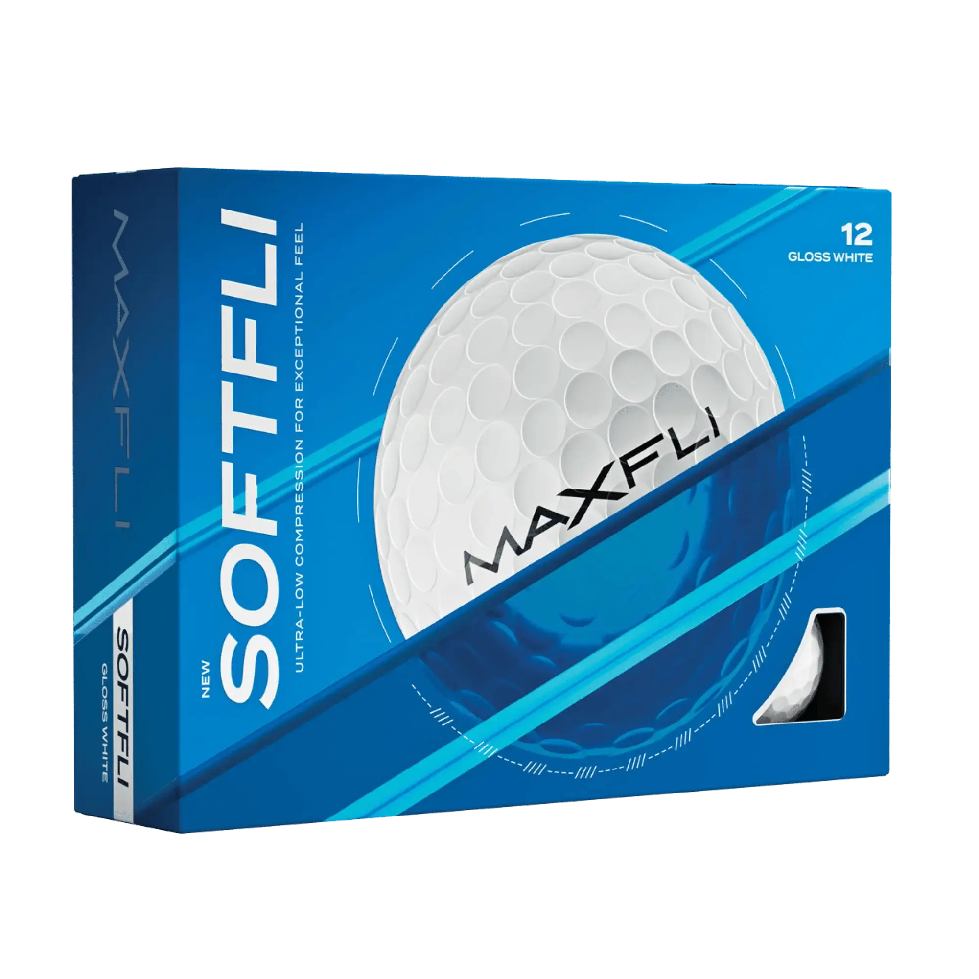Maxfli SoftFli Golf Balls - Custom Logo Imprint