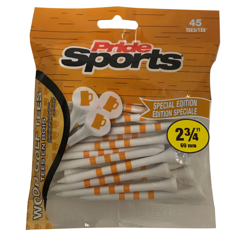 PrideSports Special Edition Wood Golf Tees - 45ct