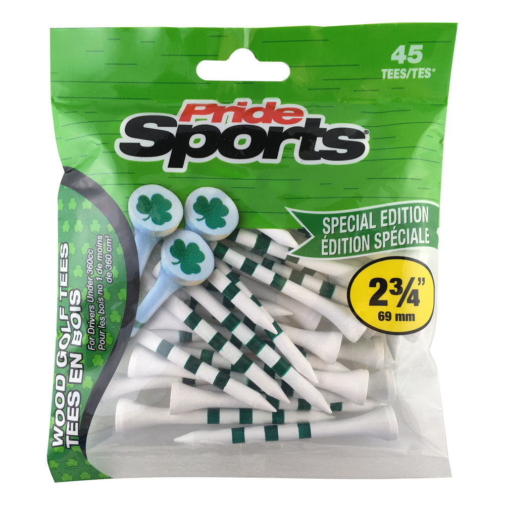 PrideSports Special Edition Wood Golf Tees - 45ct