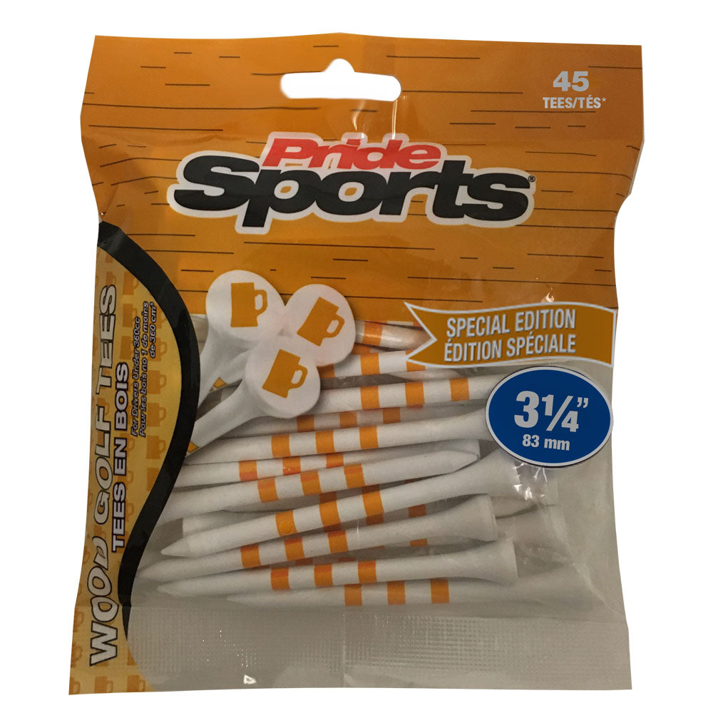PrideSports Special Edition Wood Golf Tees - 45ct