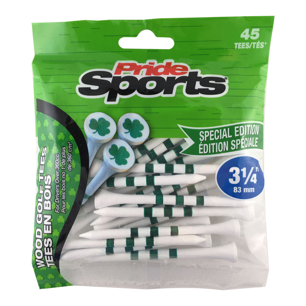 PrideSports Special Edition Wood Golf Tees - 45ct