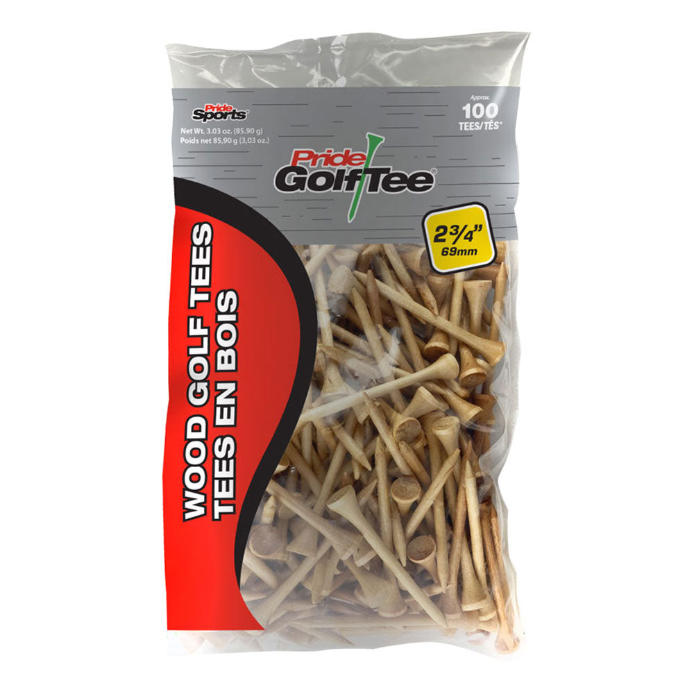2 3/4" Bagged Golf Tee Packs