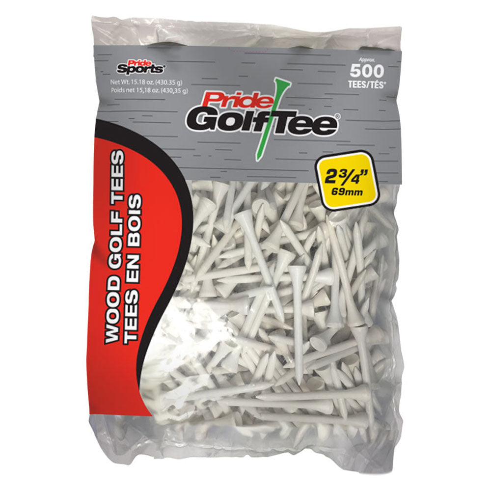 2 3/4" Bagged Golf Tee Packs