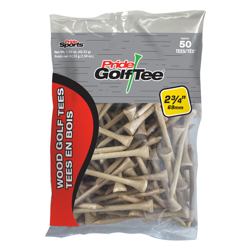 2 3/4" Bagged Golf Tee Packs