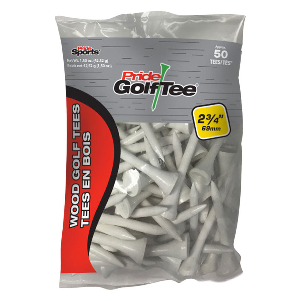 2 3/4" Bagged Golf Tee Packs