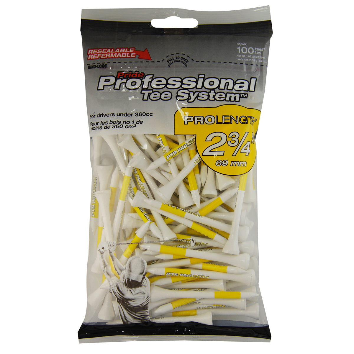 Professional Tee System™ (PTS)- 2 3/4" Wood Tees