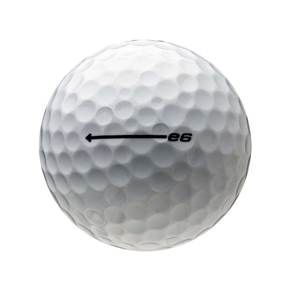 Bridgestone E6 Contact Golf Balls - Plain