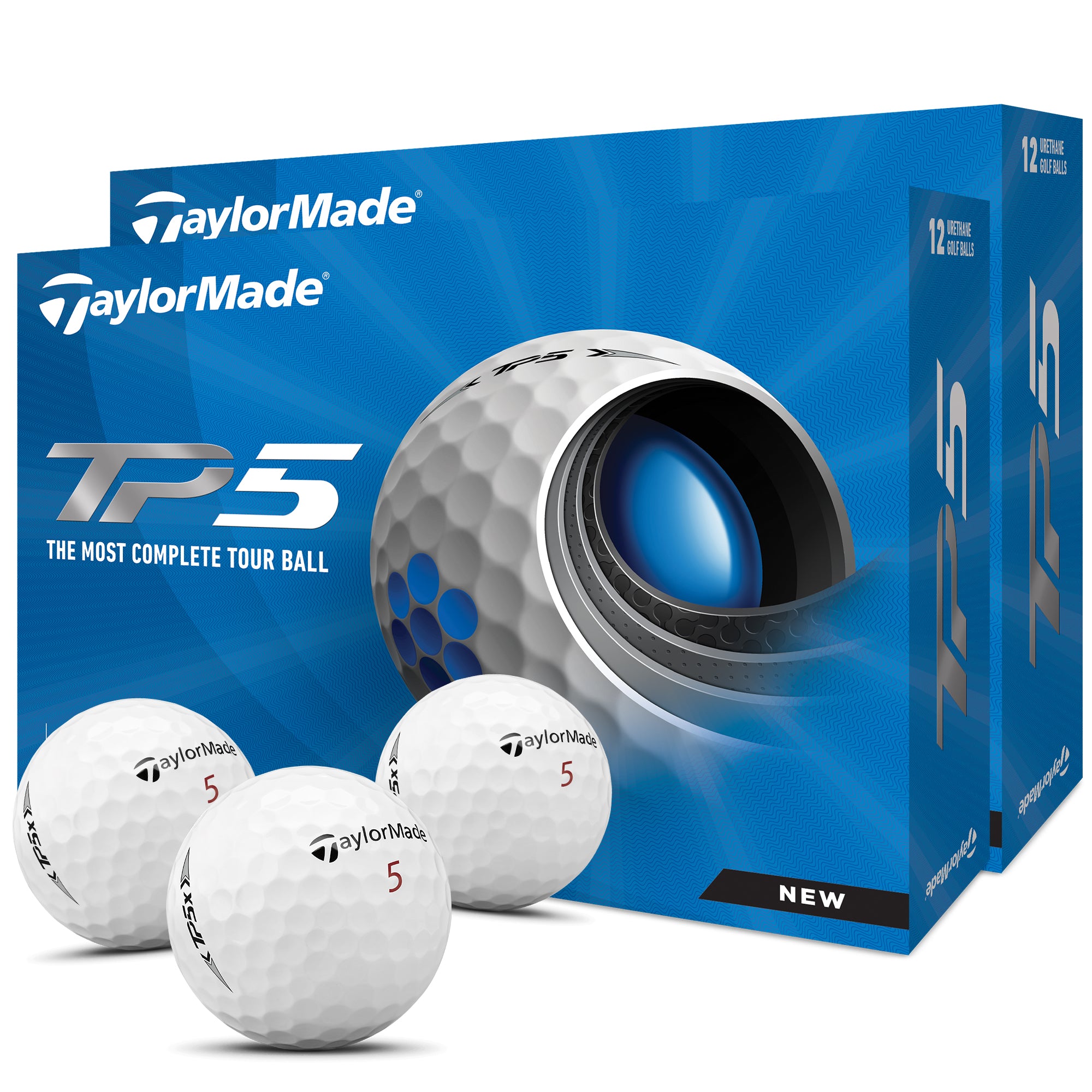TaylorMade TP5 Double Dozen - Custom Text Imprint