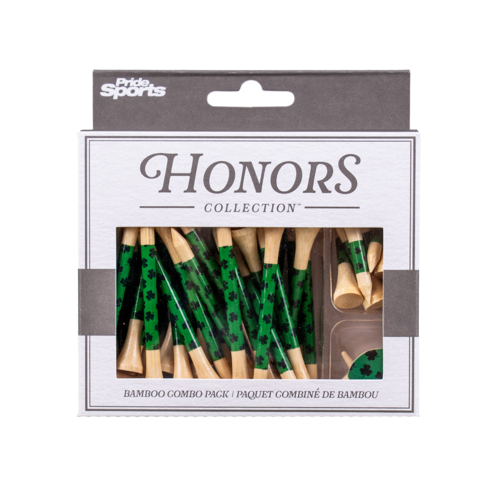 Honors Bamboo Combo Pack - 40 2 ¾" Tees, 10 1 ½" Tees, and 3 Ball Markers