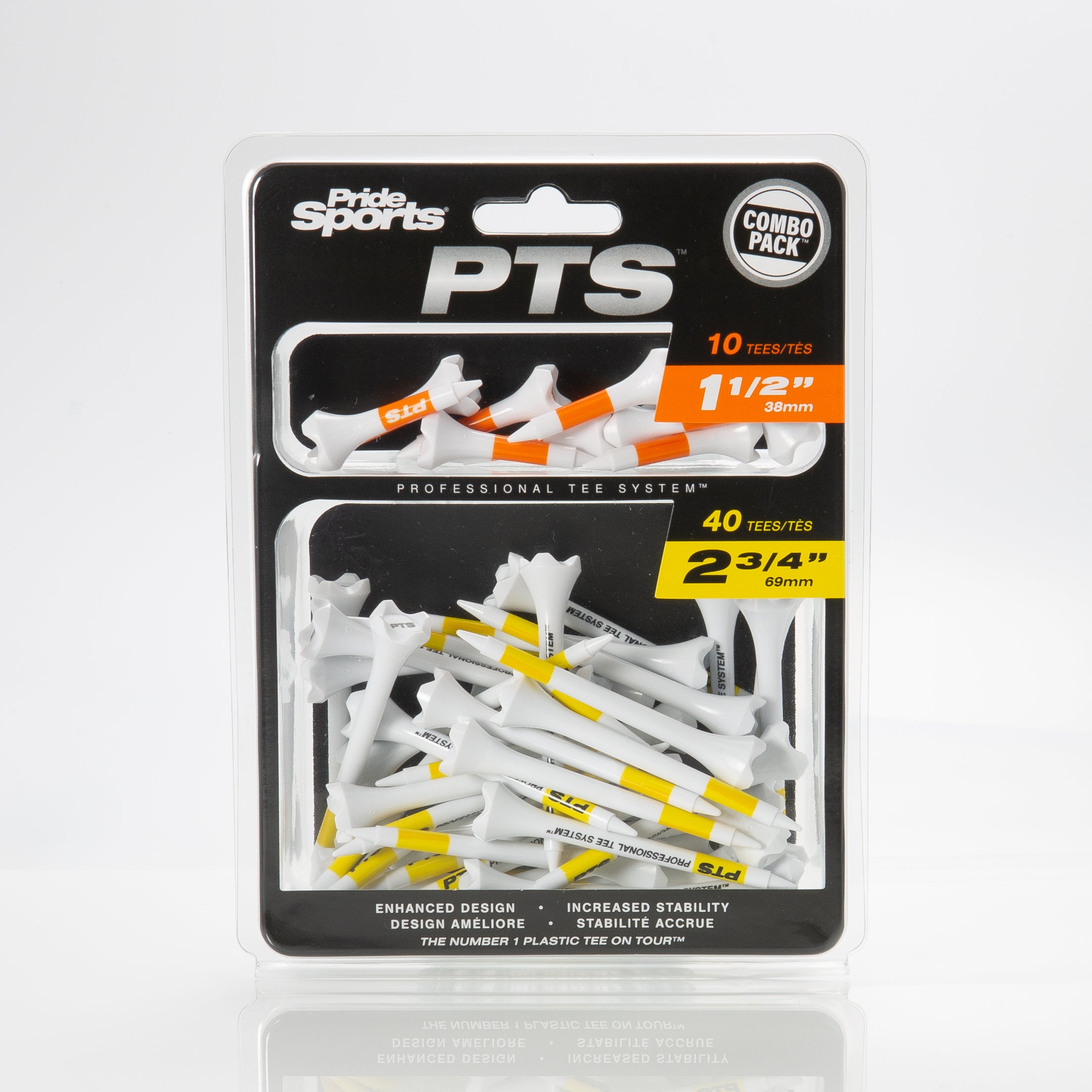 Professional Tee System® (PTS) Pride Performance® Combo Packs - Includes 2 3/4" & 1 1/2" Tees!