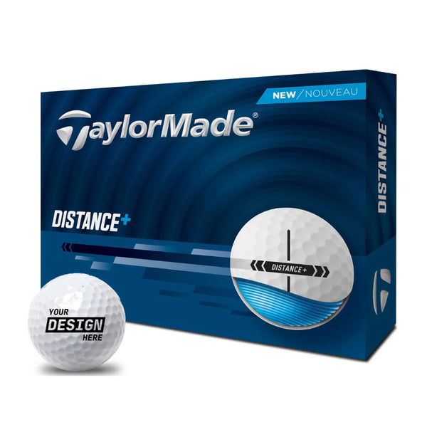 TaylorMade 2025 Distance+ Golf Balls | Custom Imprint