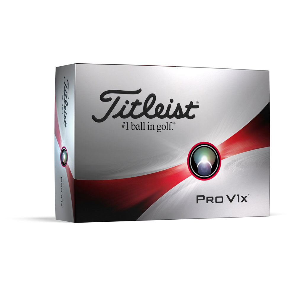 Titleist® Pro V1x® - Buy 3 DZ Get 1 DZ Free - Custom Text Imprint.