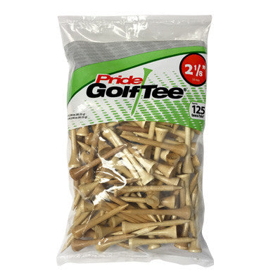 2 1/8" Bagged Golf Tee Packs