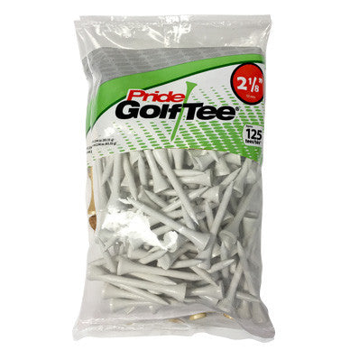 2 1/8" Bagged Golf Tee Packs