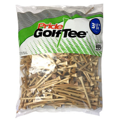 3 1/4" Bagged Golf Tee Packs