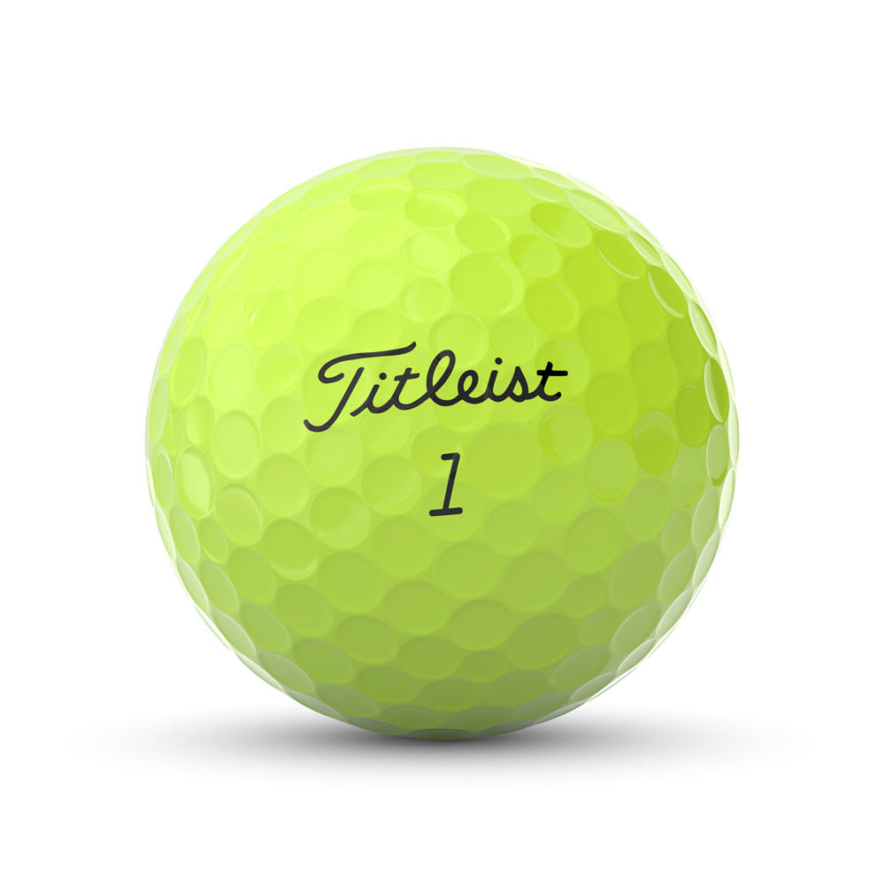 Titleist AVX Yellow - Custom Text Imprint (Prior Generation)