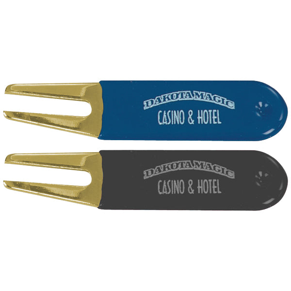 Personalized Bent Metal Rubber Coated Push Tool