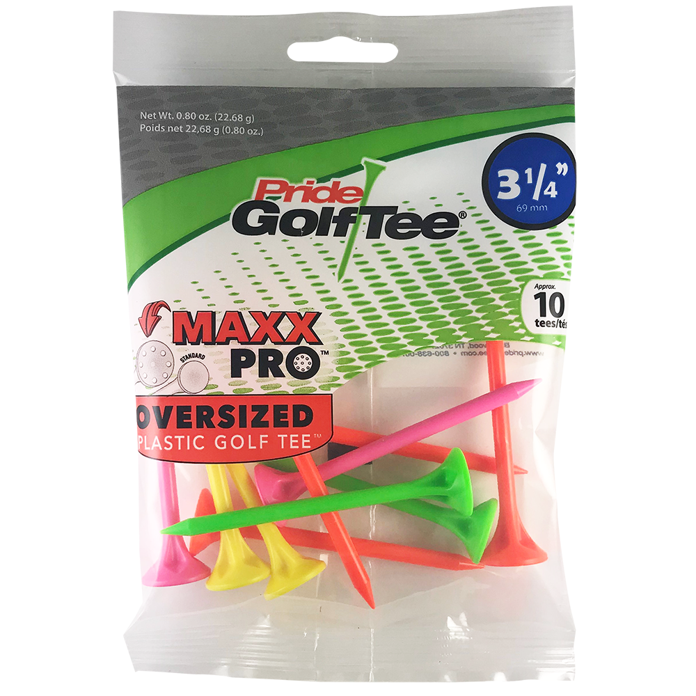 Pride Golf Tee® MaxxPro™ Oversized Golf Tee™  Neon