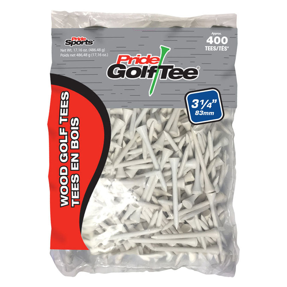 3 1/4" Bagged Golf Tee Packs