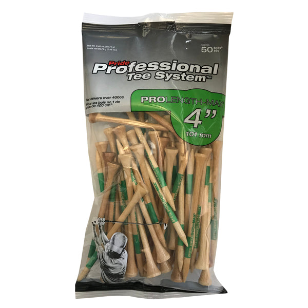 Professional Tee System™ (PTS) Wood Golf Tees