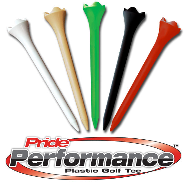 Pride Performance™ Plastic Tees - Bulk