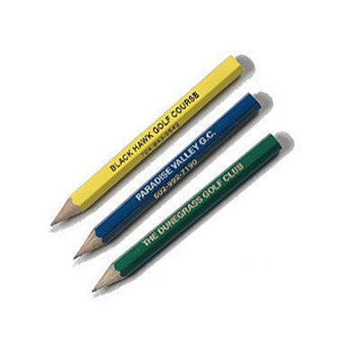Personalized Hex Golf Pencils