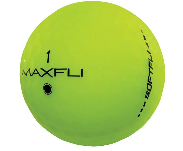Maxfli SoftFli Matte Golf Balls - Custom Text Imprint