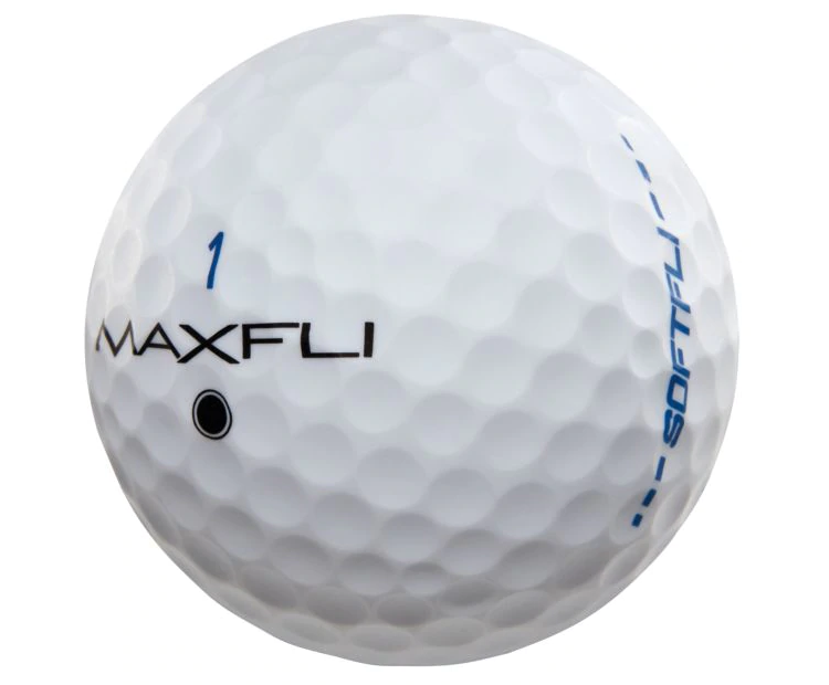 Maxfli SoftFli Matte Golf Balls - Custom Text Imprint