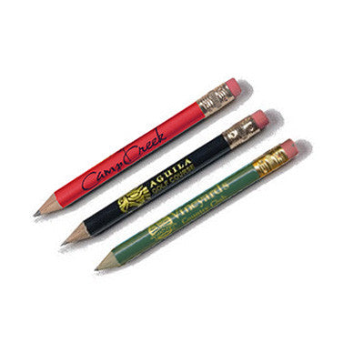 Personalized Round Golf Pencils